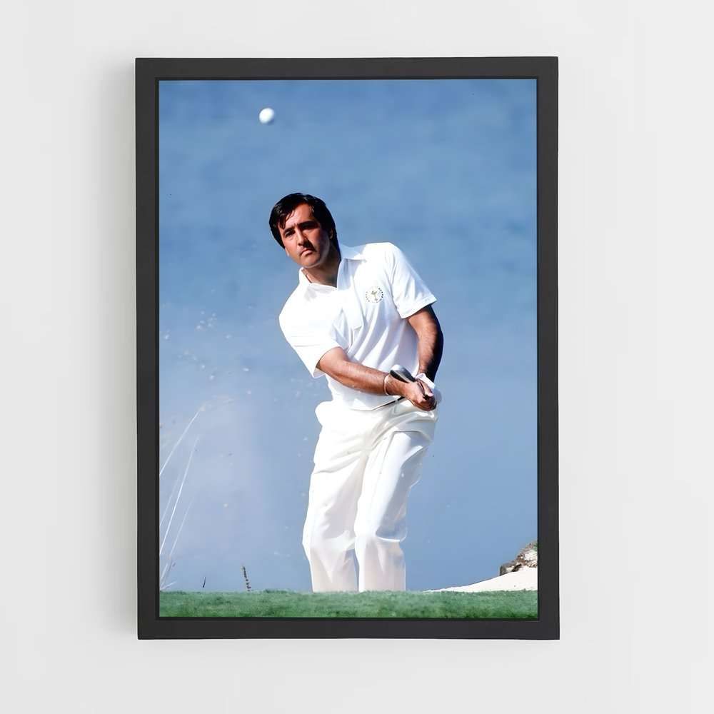 Poster Seve ballesteros claires – affiche Golf (vue 2)